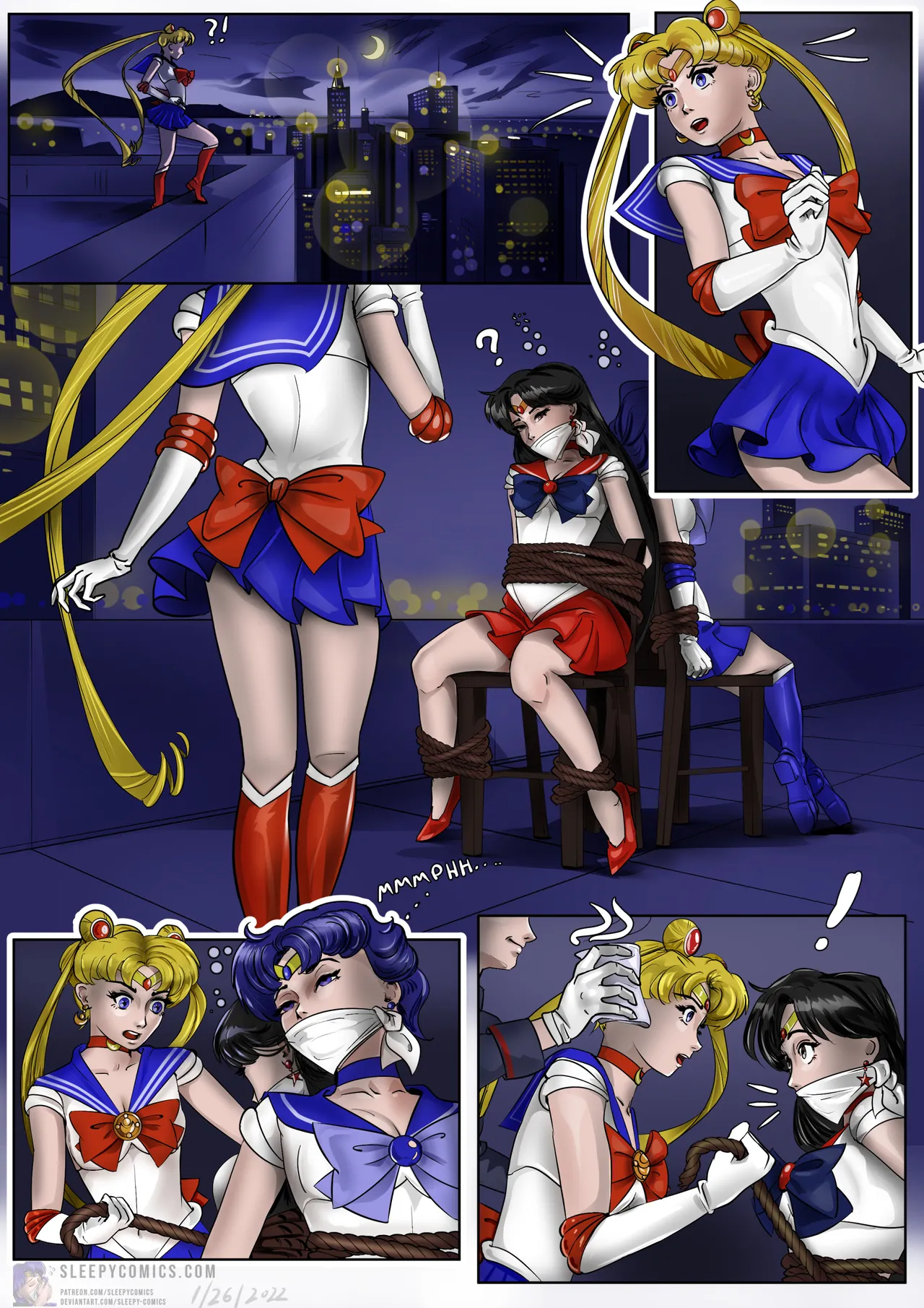 Sailor Moon Getting Kidnapped by Moonlight page 4 full