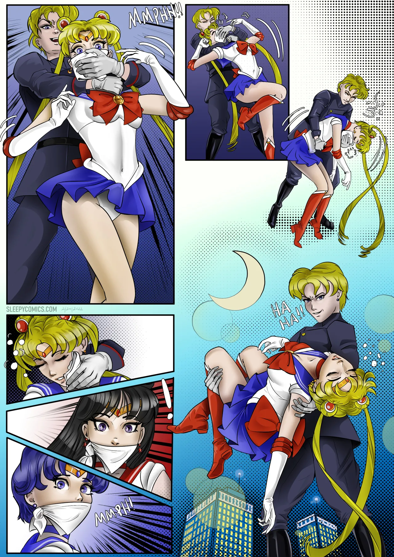 Sailor Moon Getting Kidnapped by Moonlight page 5 full