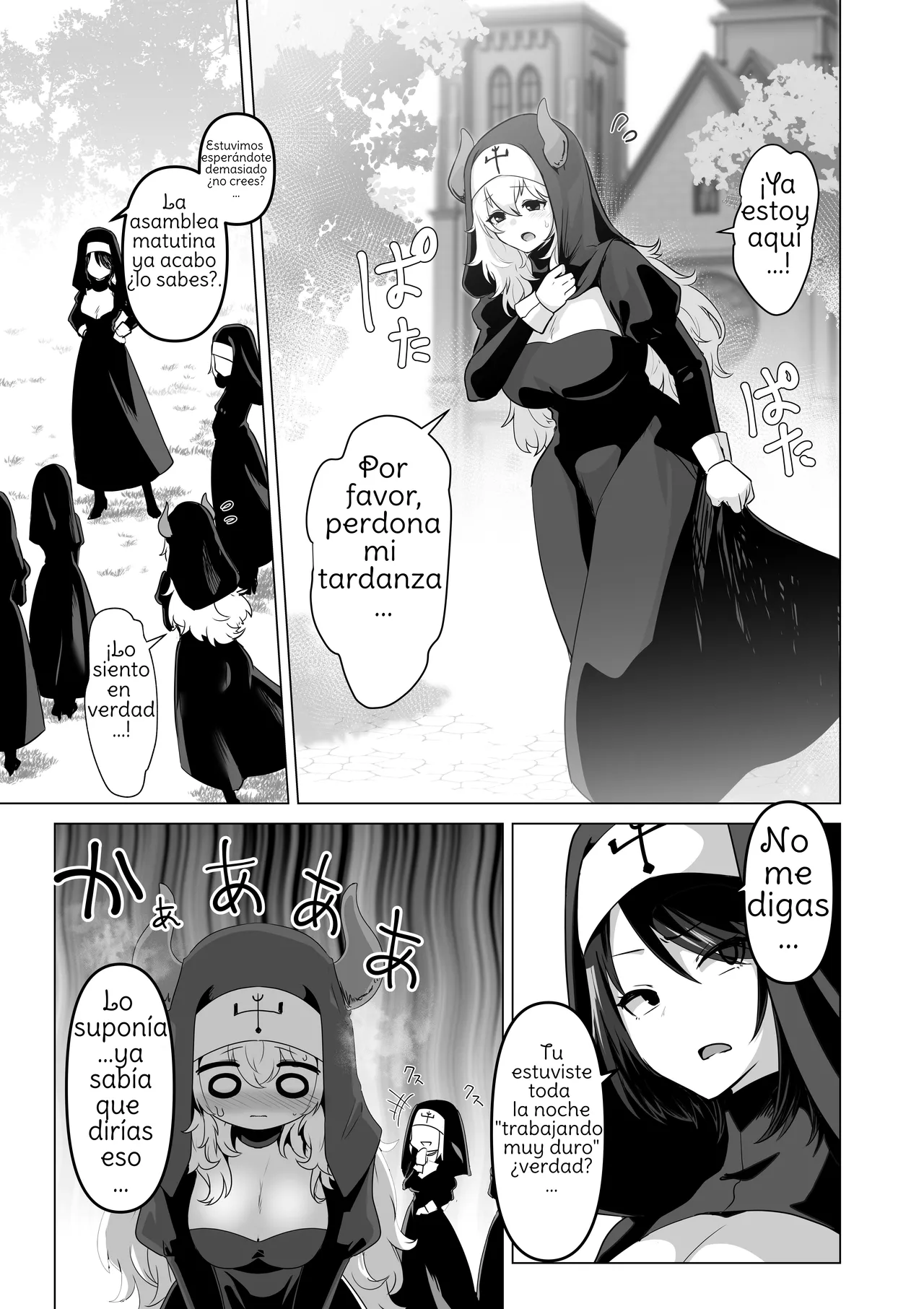HASHIOKI  Sono Karada de Sister wa Muri desho No Way She's A Nun With THAT Bod Spanish page 5 full