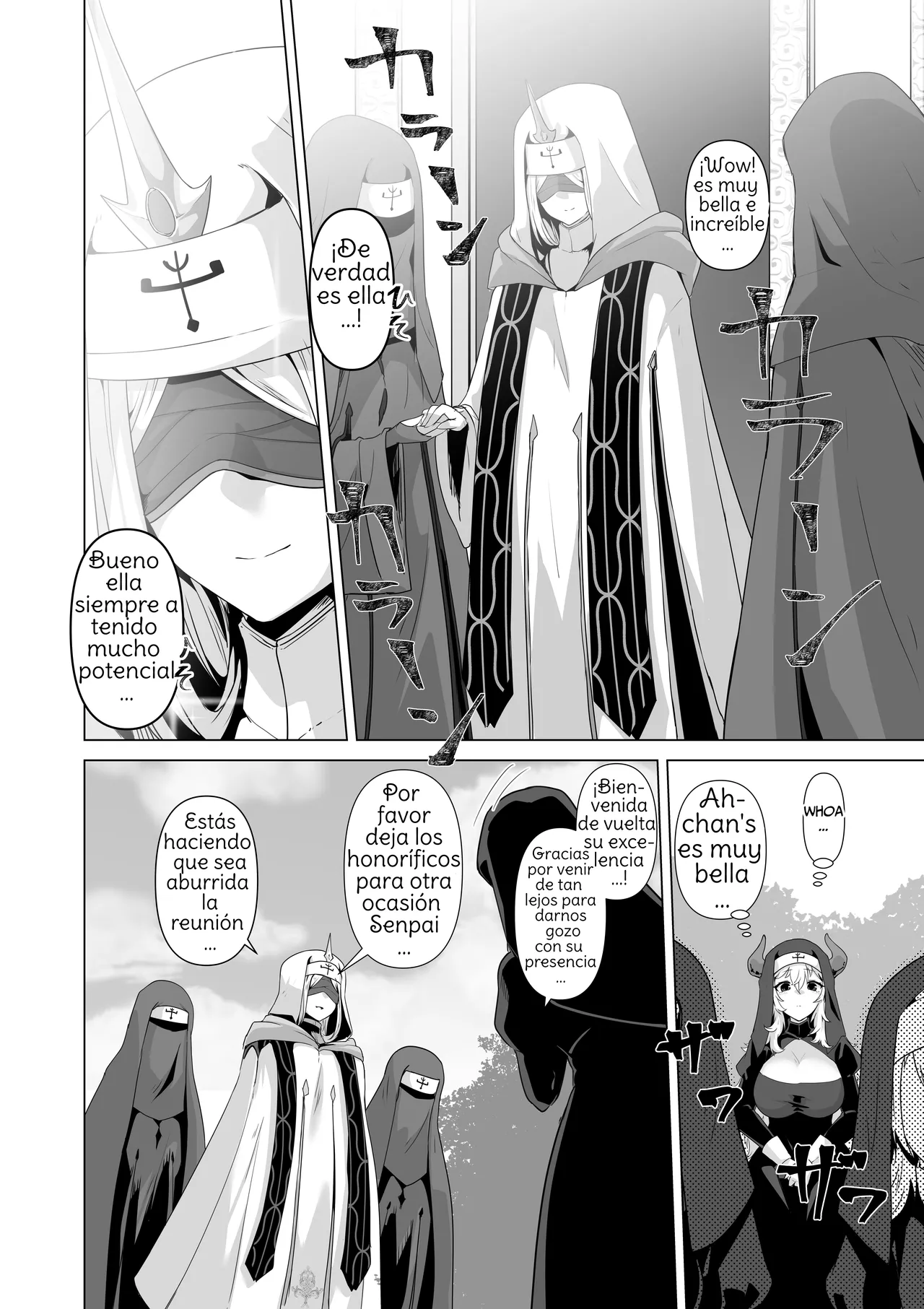 HASHIOKI  Sono Karada de Sister wa Muri desho No Way She's A Nun With THAT Bod Spanish page 8 full