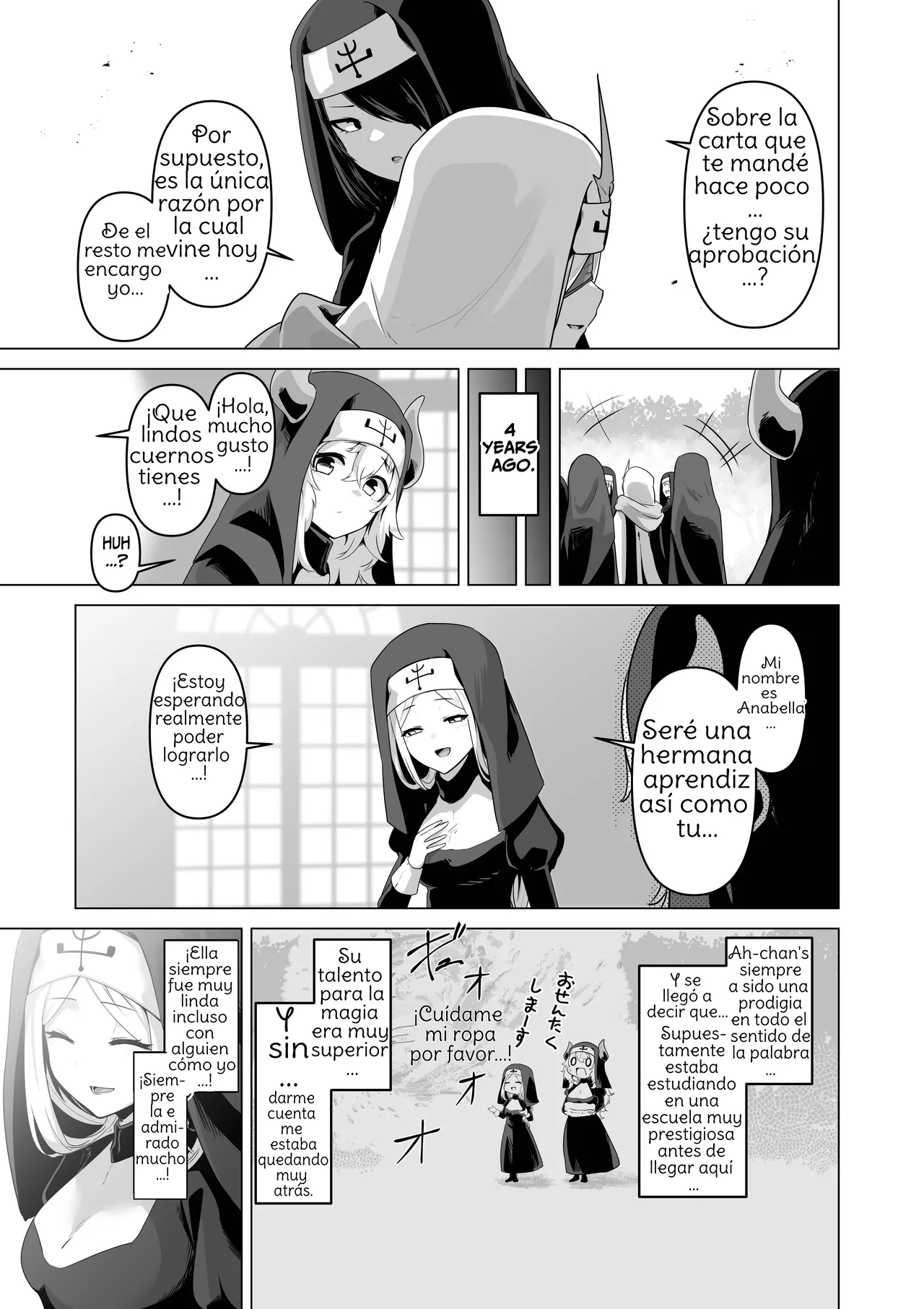 HASHIOKI  Sono Karada de Sister wa Muri desho No Way She's A Nun With THAT Bod Spanish page 9 full