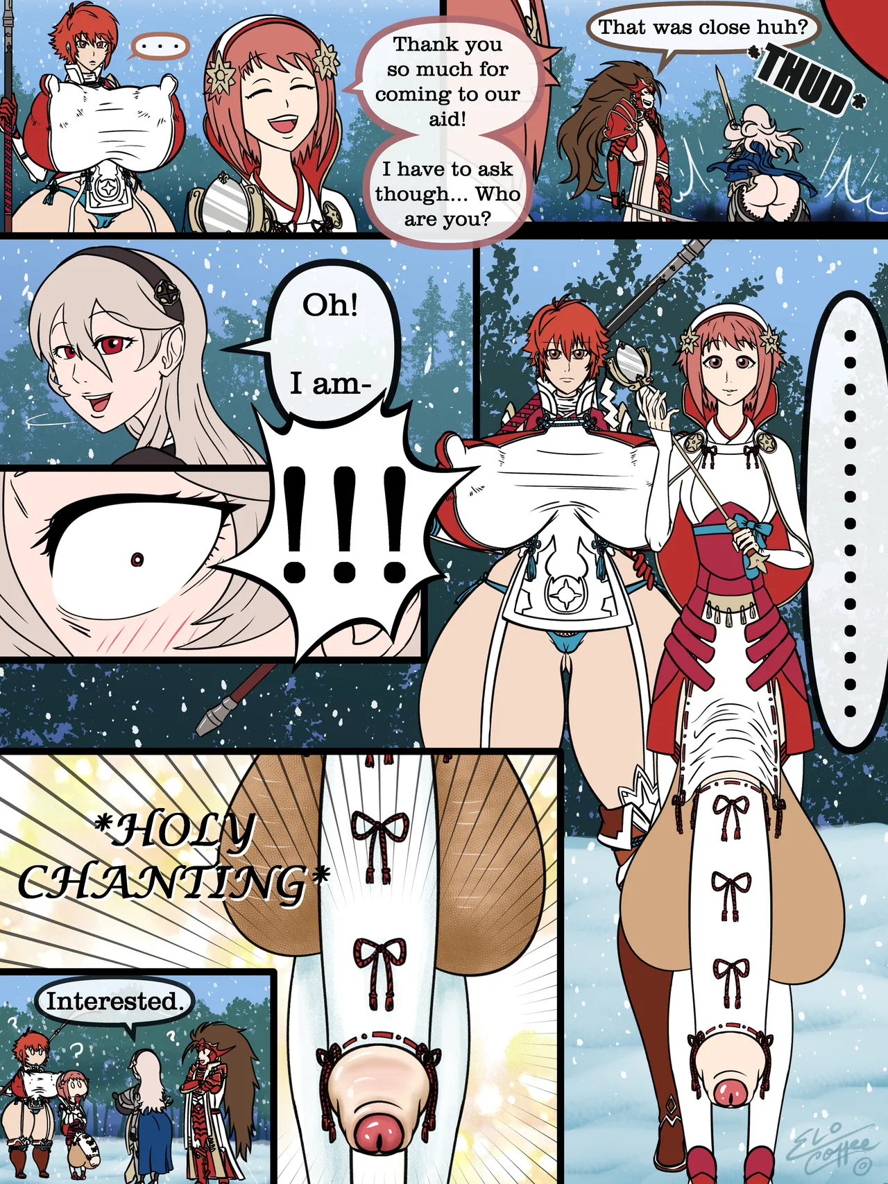 Fire Emblem Fates: Birthright, but if Sakura had a Huge Shlong and the Hoshidans don't pay attention to it page 1 full