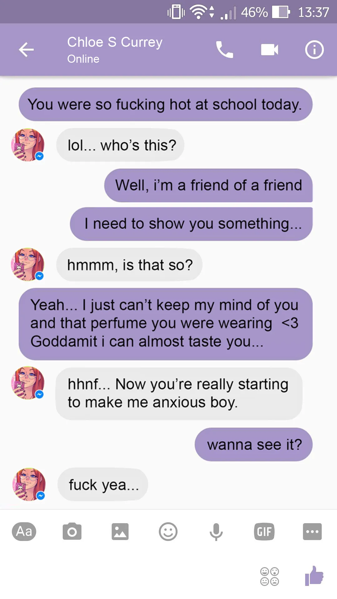 Chat With Chloe 1 & 2 - Melkormancin page 1 full