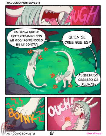 [Sefeiren] Frisky Ferals - Algo Diferente Bonus Comic (Spanish) cover