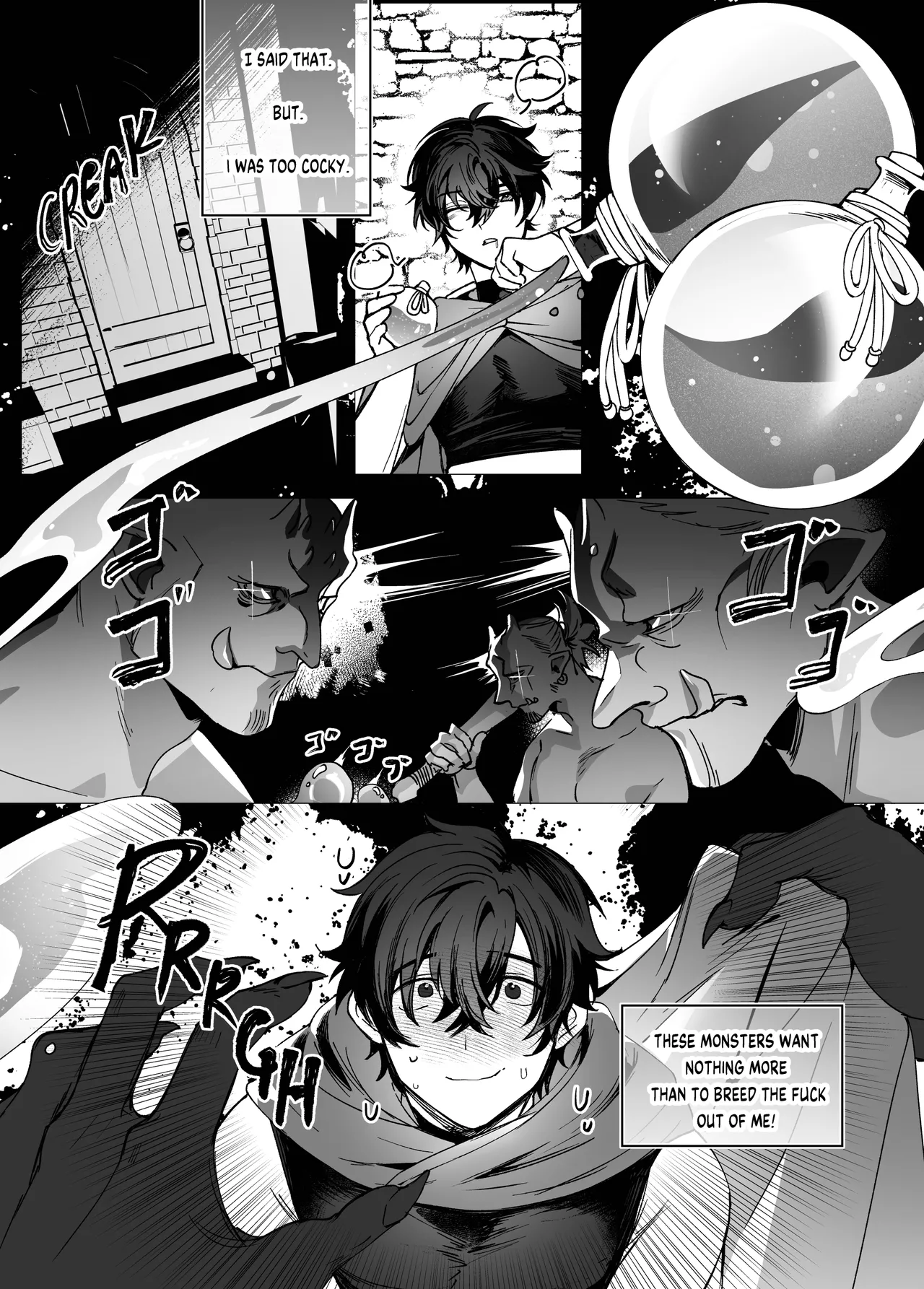 Artist:Shoto -  DUNGEON CRAWL page 5 full