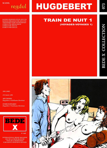[Bede X 73] Hugdebert [= Guillaume Berteloot] - Train de nuit #1 cover