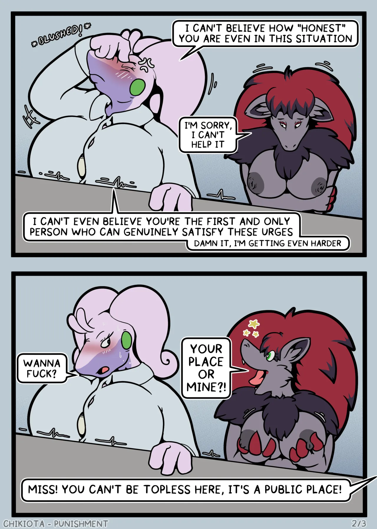 Milkshake Selfie, Hard Times & Punishment page 10 full