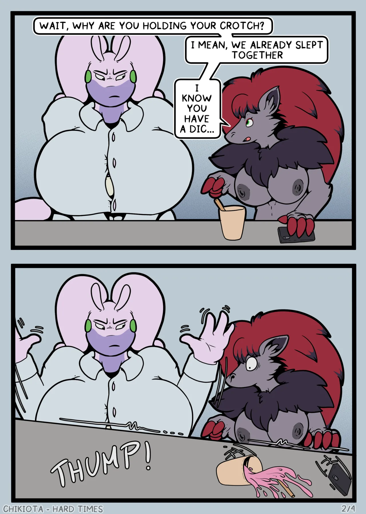Milkshake Selfie, Hard Times & Punishment page 6 full