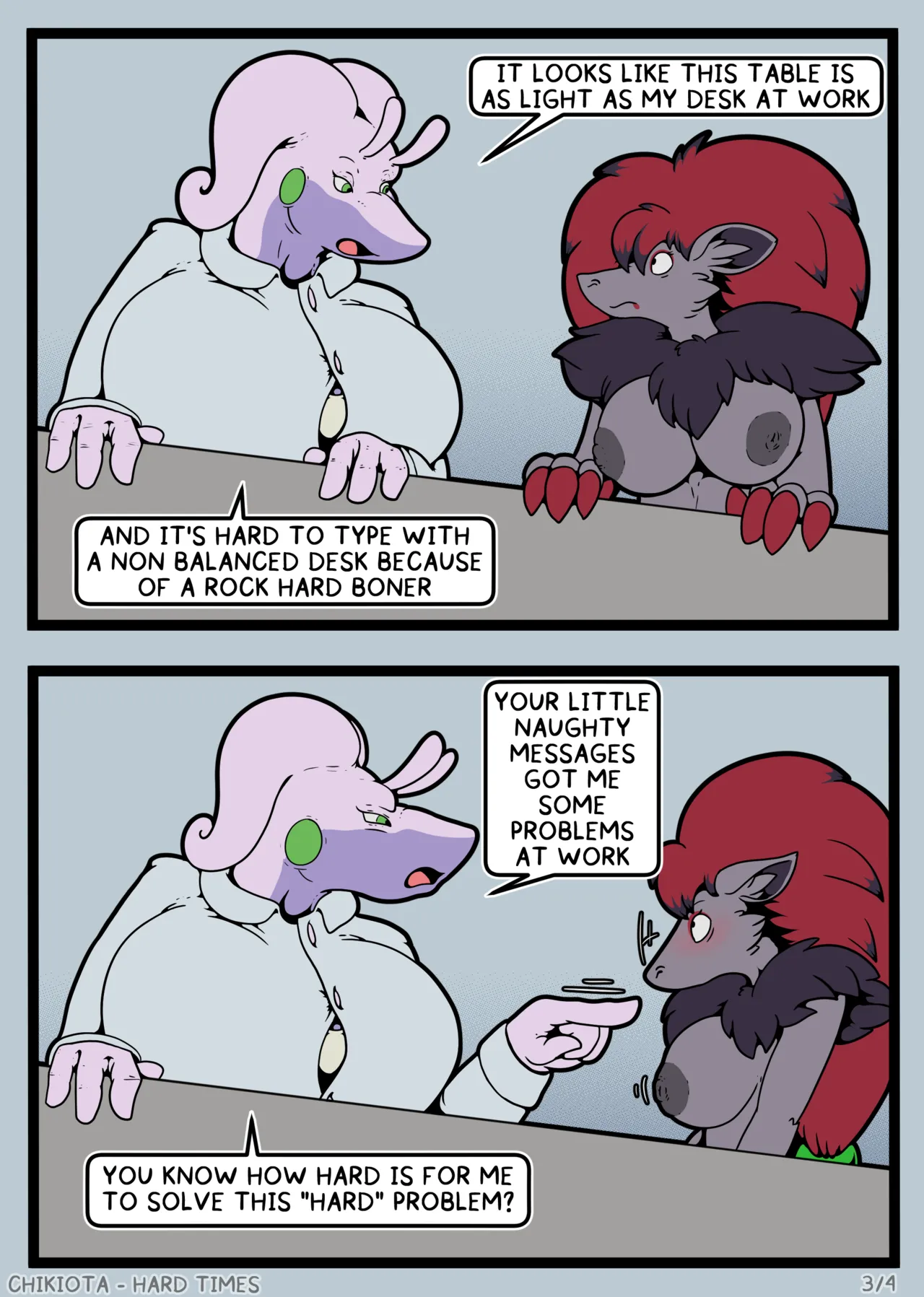Milkshake Selfie, Hard Times & Punishment page 7 full