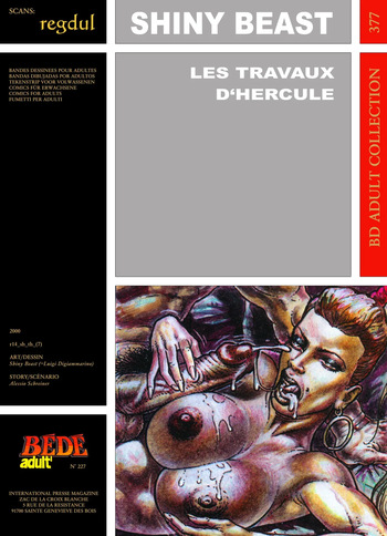 [Bédé Adult 377] Shiny Beast [= Luigi Digiammarino] & Alessio Schreiner - Les Travaux d'Hercule cover