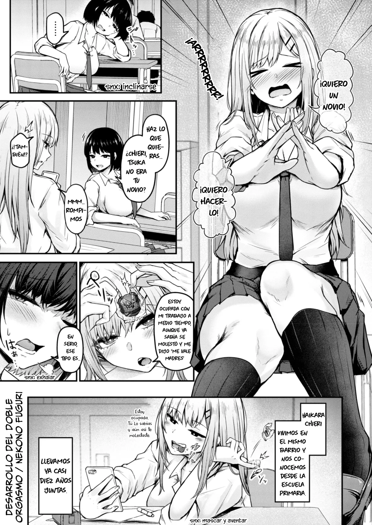 Ryouiki Yenkai + Yoiiki Tenkai Start Over | El Desarrollo del Doble Orgasmo page 1 full