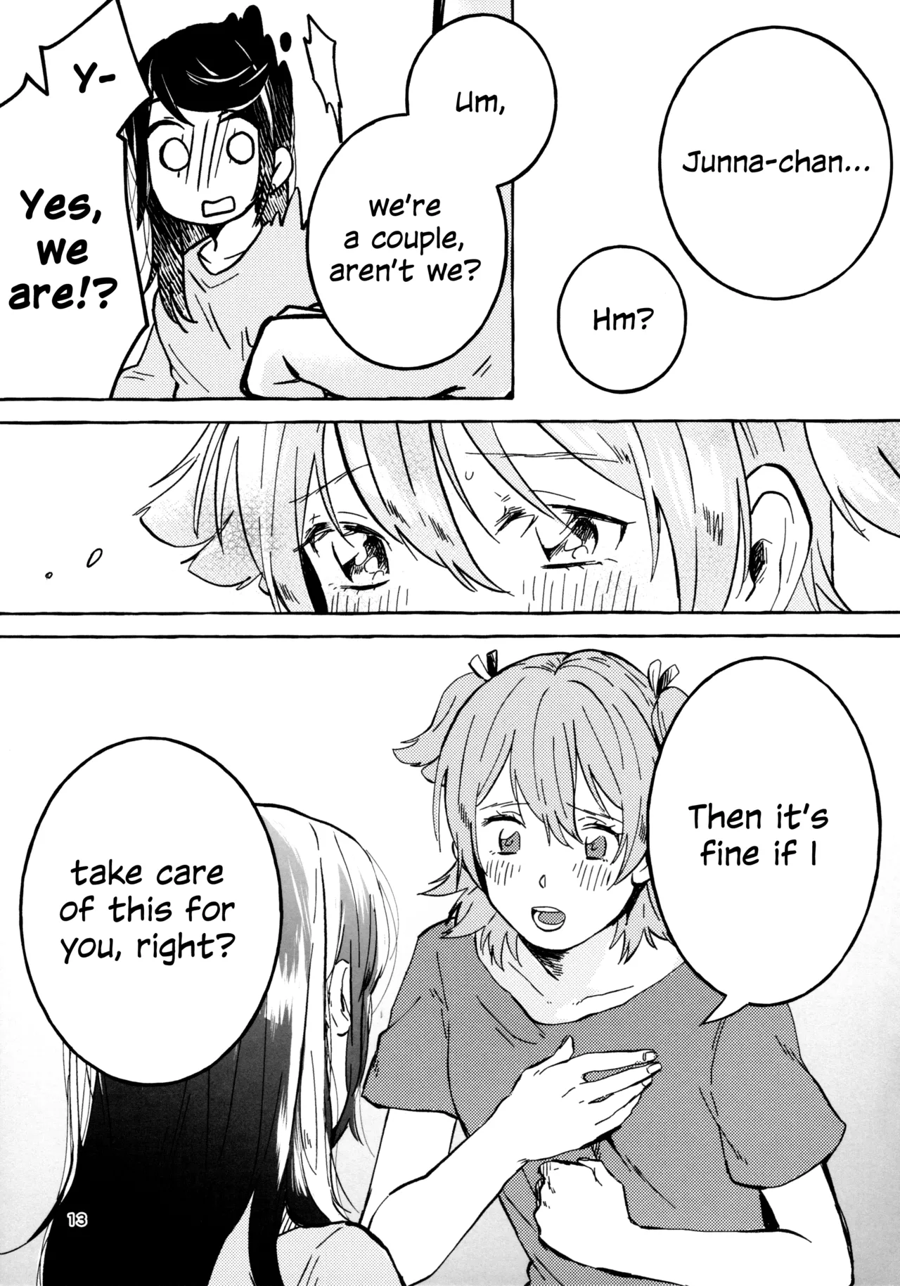 Gaman Shinakute Iinda yo | No Need to Hold Back! page 12 full