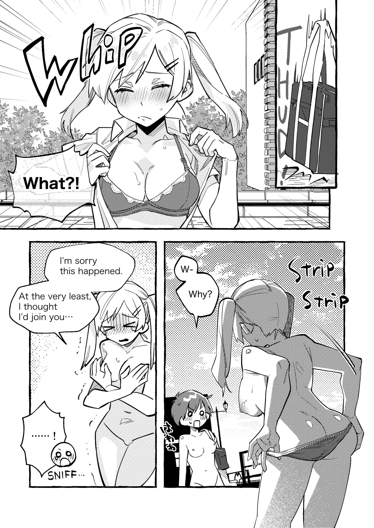The Black-Haired Woman Who Cheerfully Accepts Her Friend’s Full-Nude Penalty 1-2 page 11 full