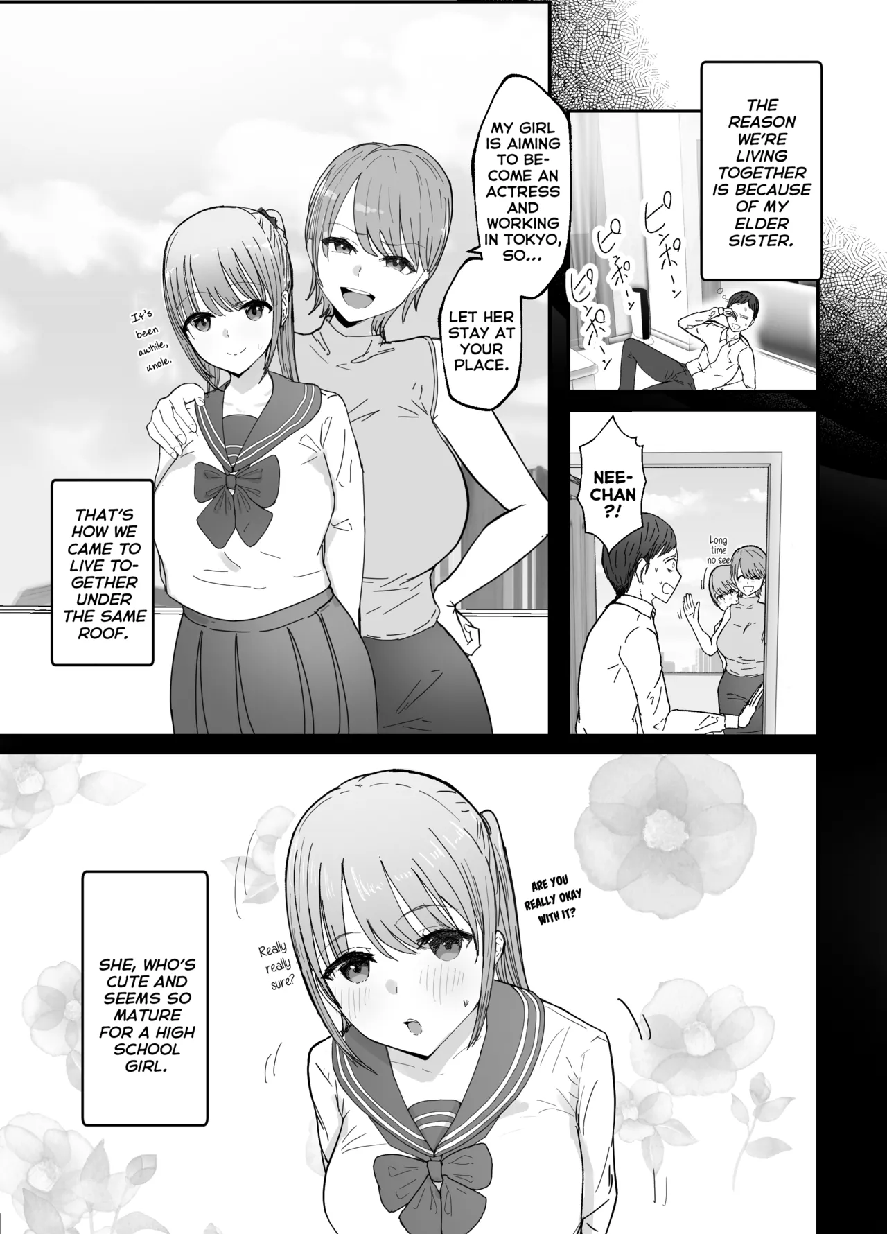 Doukyo Shiteru Bakunyuu Meikko JK wa Amayaka Sex de Shachiku Ryman o Mei Ippai Iyashite Kureru | My busty niece, a high school girl living with me, gives me a lot of comfort through sweet sex. page 7 full