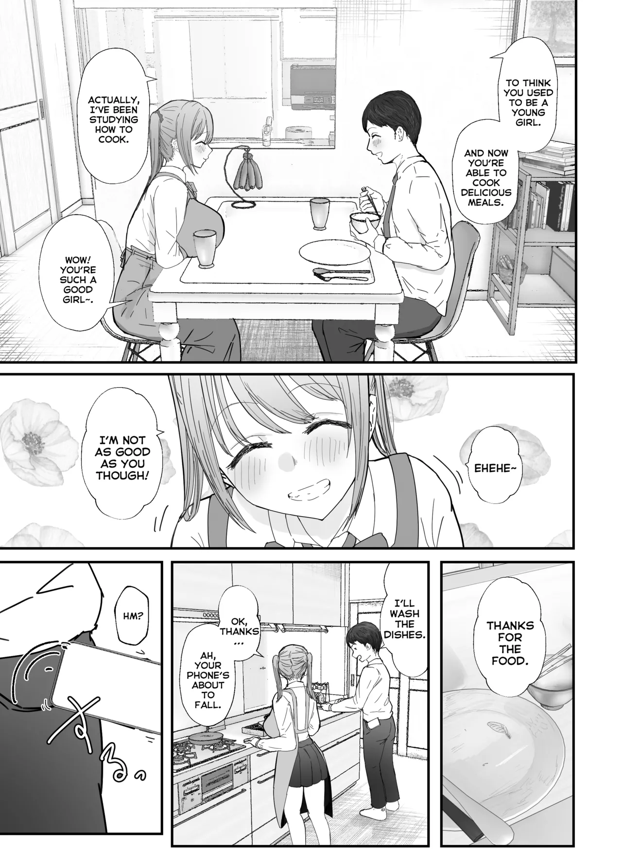 Doukyo Shiteru Bakunyuu Meikko JK wa Amayaka Sex de Shachiku Ryman o Mei Ippai Iyashite Kureru | My busty niece, a high school girl living with me, gives me a lot of comfort through sweet sex. page 9 full