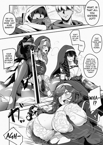 [Semino Hazuki] Nuns Defeated By Bandits - Skeb Request [English] cover