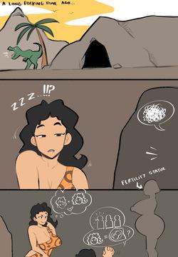 Stone Age MILF and the Fertility Statue 🤰