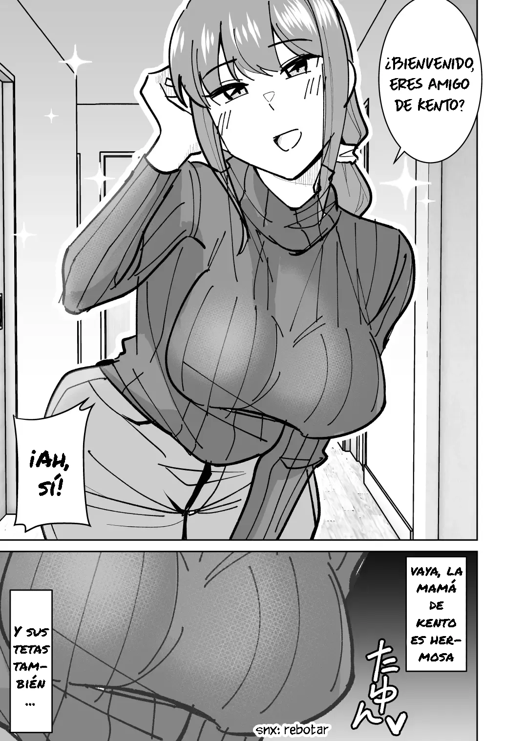 Tomodachi no Hahaoya o Honki de Netoru Hanashi | Historia de Cómo Tuve Sexo con la Madre de mi Amigo page 4 full