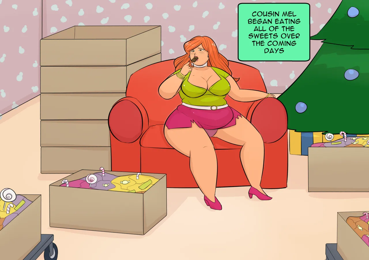 Cousin Mel weight gain page 3 full