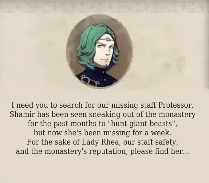 Missing Monastery Staff Members page 2 full