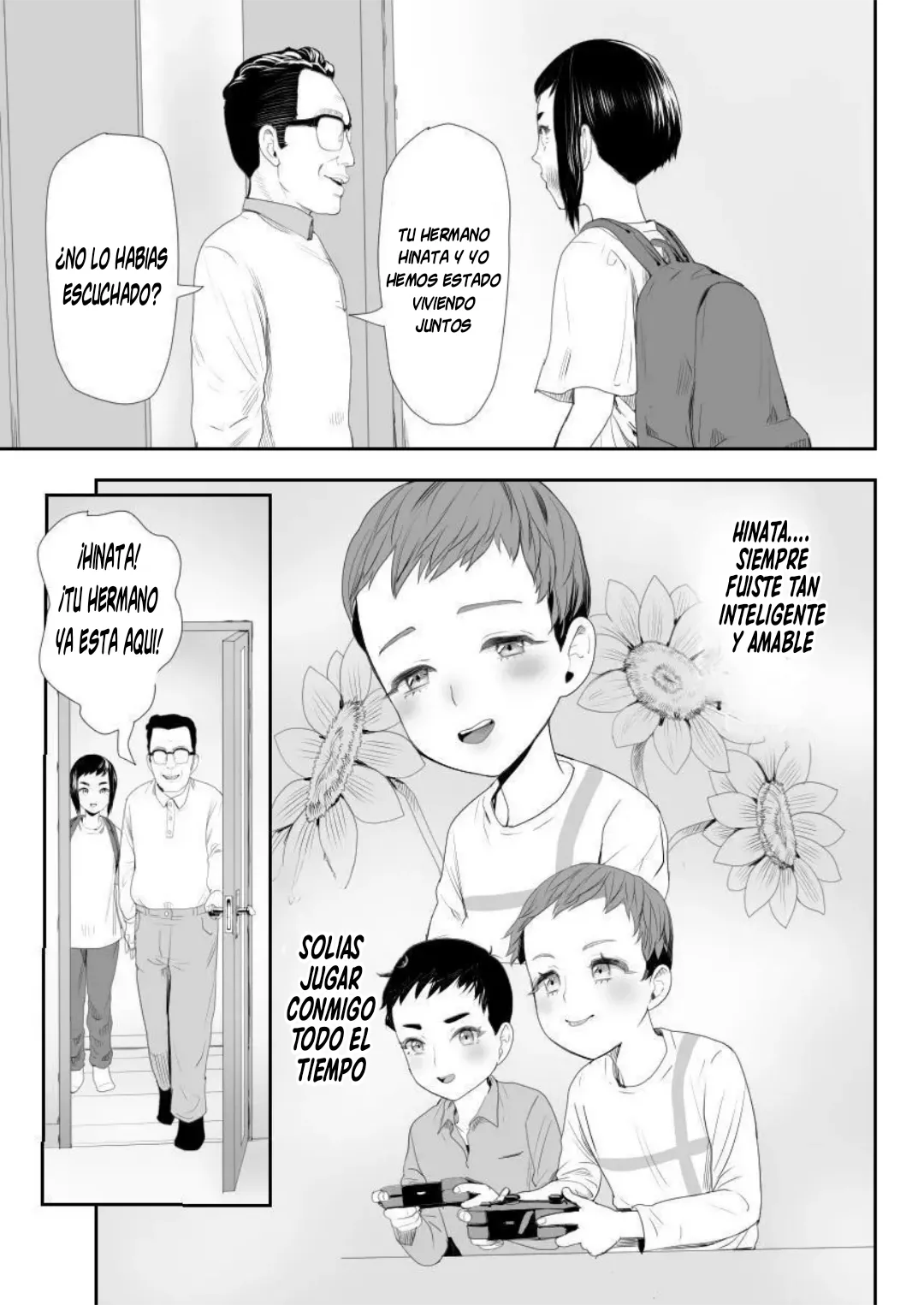 Nou Kaizou Shiawase Kazoku 1 -Saikai shita Ani wa Chichi no Otokonoko Seidorei ni page 4 full