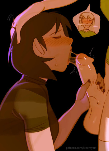 [steemyart] Ames and Hazel (OCs) cover
