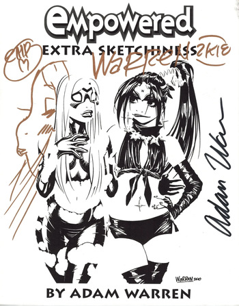 [Adam Warren] Empowered Extra Sketchiness cover