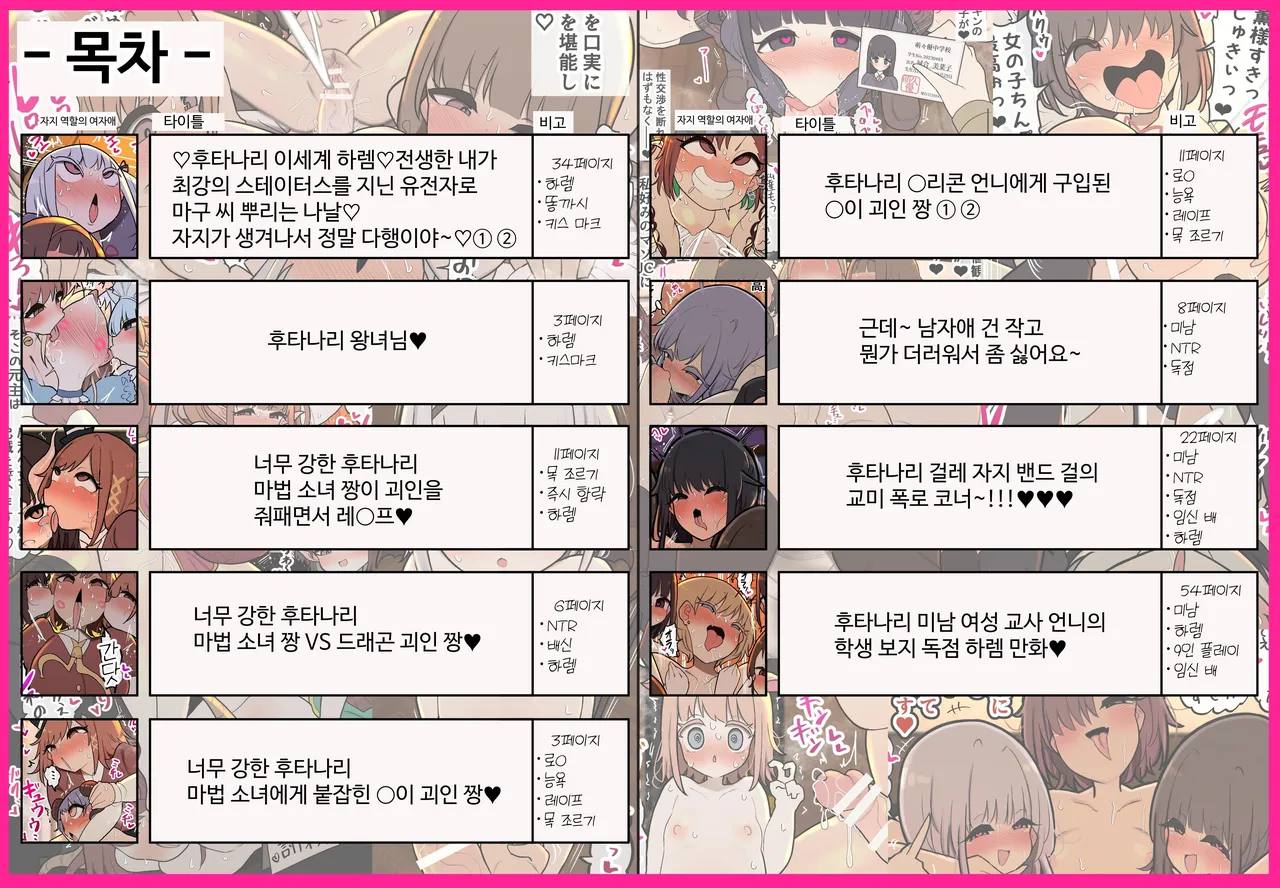 Atama no Warui Futanari Mangasyu 5 Honme | 무뇌 후타나리 만화집 5번째 page 3 full