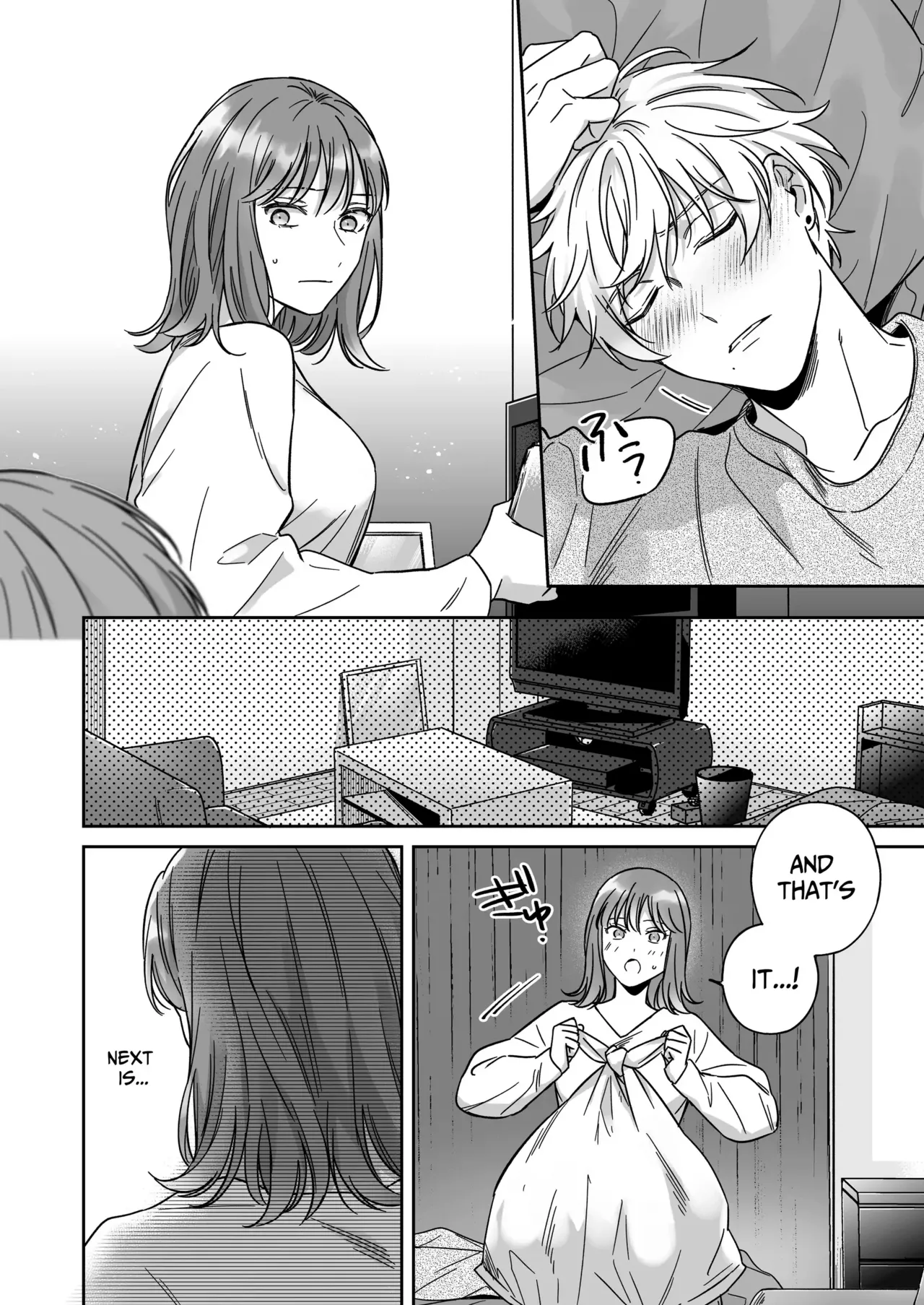 Saenai Dōki no Kobayashi wa Watashi no Higyaku Ganbō o Mitashite Kureru ｜I'm Not Content With Being Just Osada's "Male Friend"! page 12 full