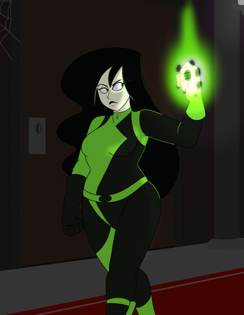 [ComicalWeapon] Hungry Ghost I - Shego cover