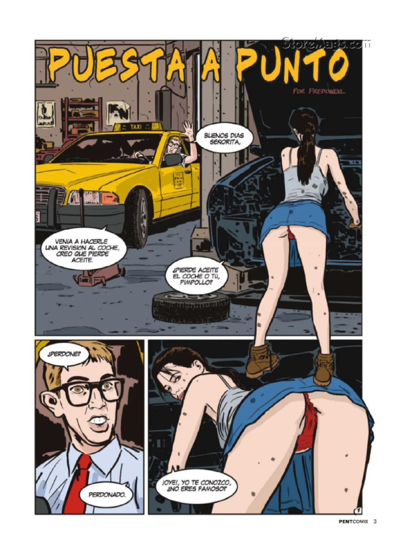 Penthouse Comix #105 page 3 full