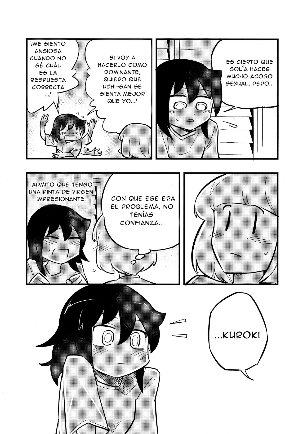 UchiMoko no Tachi Neko | LA DOMINANTE Y PASIVA EN LA RELACION UCHIMOKO page 12 full