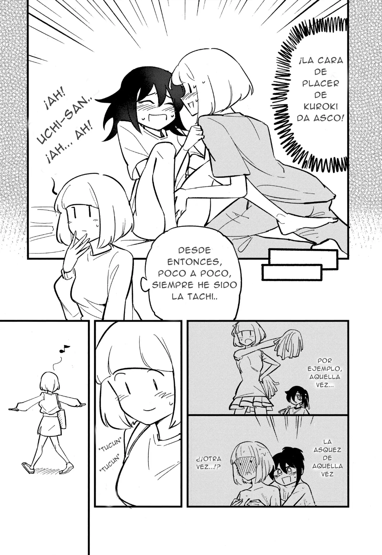 UchiMoko no Tachi Neko | LA DOMINANTE Y PASIVA EN LA RELACION UCHIMOKO page 9 full
