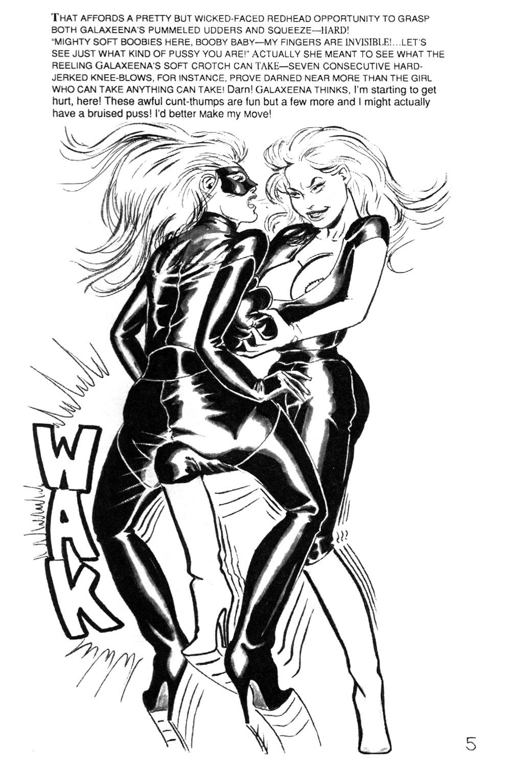 Stantoons #071 : Galaxeena - Not So Super Heroine - Eric Stanton & Fred Winter & E. N. Cuire page 6 full