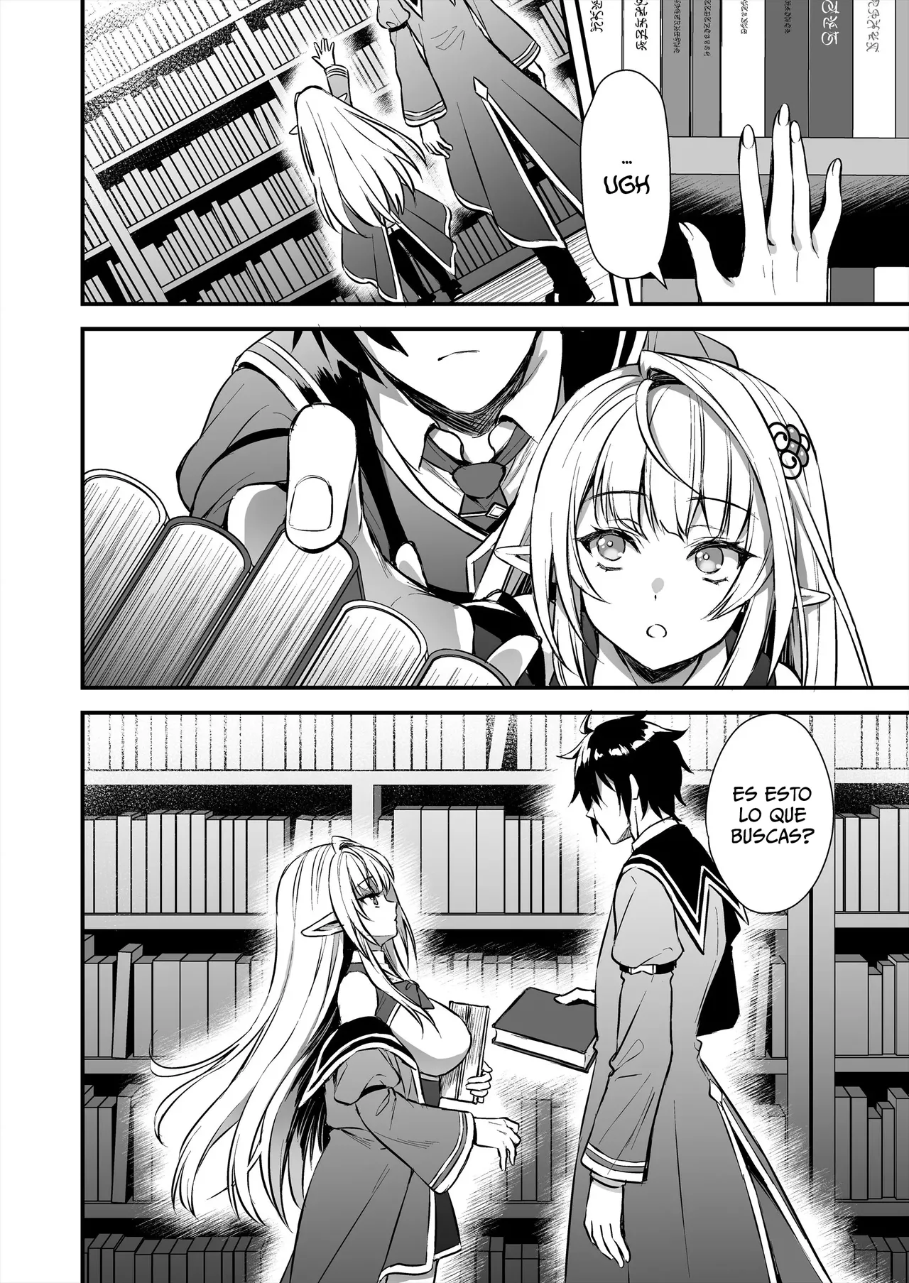 El desertor de la academia de magia, intente hechizar a una elfa genio para desnudarla page 3 full