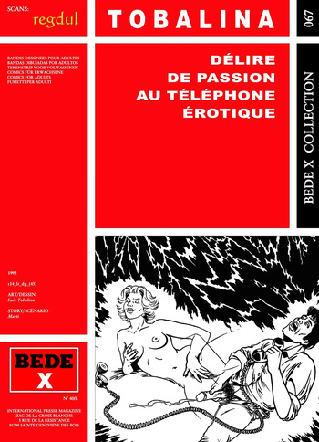 [Bede X 67] Luis Tobalina & Marti [= Martí Riera Ferrer] - Délire de passion au téléphone érotique cover
