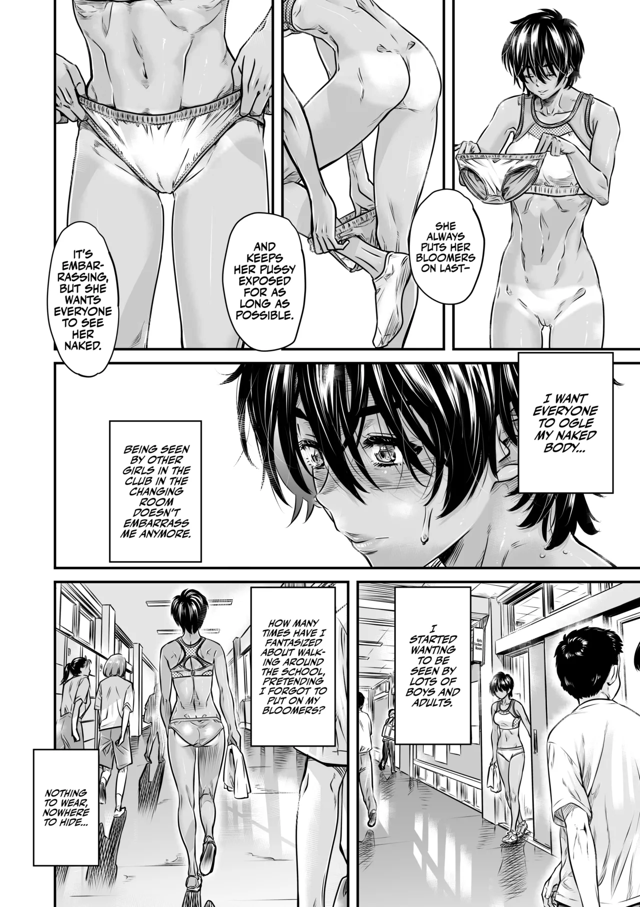 Shinchou 175cm no Rikujou Joshi wa Kouhai Danshi no Seishi o Chitsu ni Tameta mama Hashiritai | Tall Track and Field Girl Wants Junior's Cum in Her Pussy page 11 full