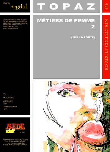 [Bédé Adult 346] Topaz [= Lubrix / Marine de Sailly] - Métiers de femmes #2 cover