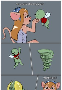 Gadget and Zipper: Gadget Flyed