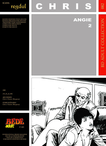 [Bédé Adult 82] Chris [= Xavier Musquera] - Angie #2 cover