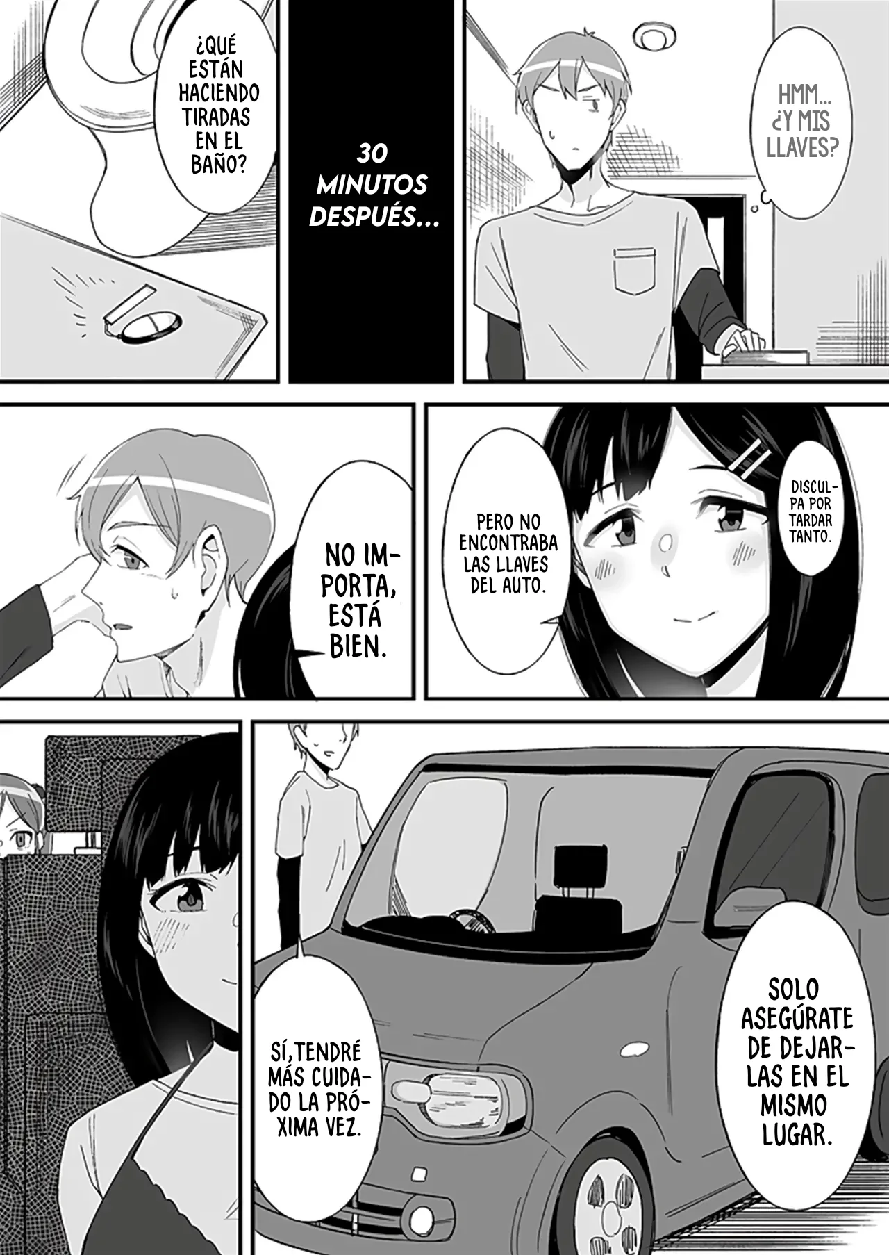 ''Imouto no Karada no Kanojo'' to ''Kanojo no Karada no Imouto'', Docchi no Naka ga Kimochi Ii？1｜Mi Hermana y Mi Novia Cambiaron de Cuerpo, ¿Cuál Interior se Siente Mejor？1 page 6 full