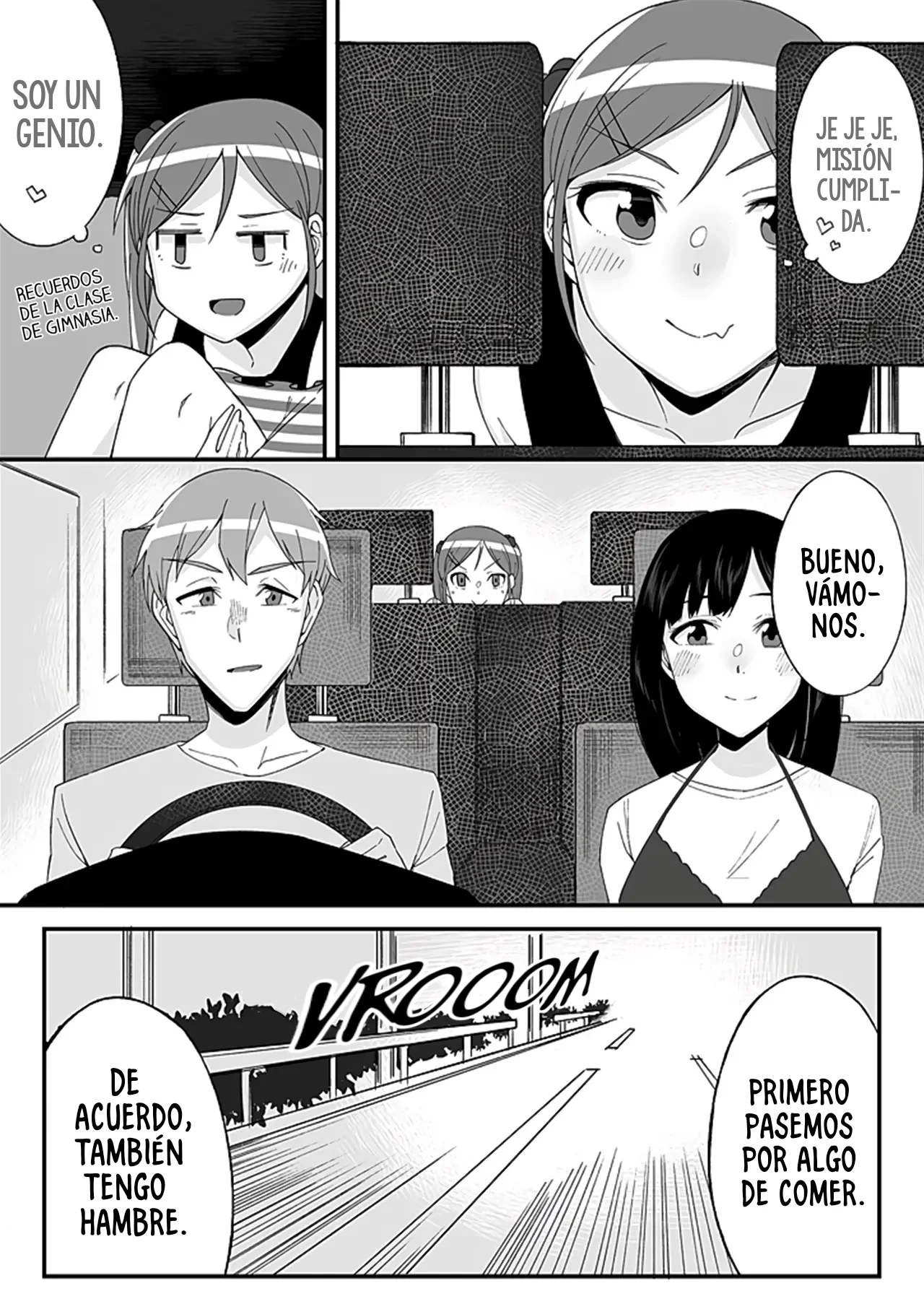 ''Imouto no Karada no Kanojo'' to ''Kanojo no Karada no Imouto'', Docchi no Naka ga Kimochi Ii？1｜Mi Hermana y Mi Novia Cambiaron de Cuerpo, ¿Cuál Interior se Siente Mejor？1 page 7 full