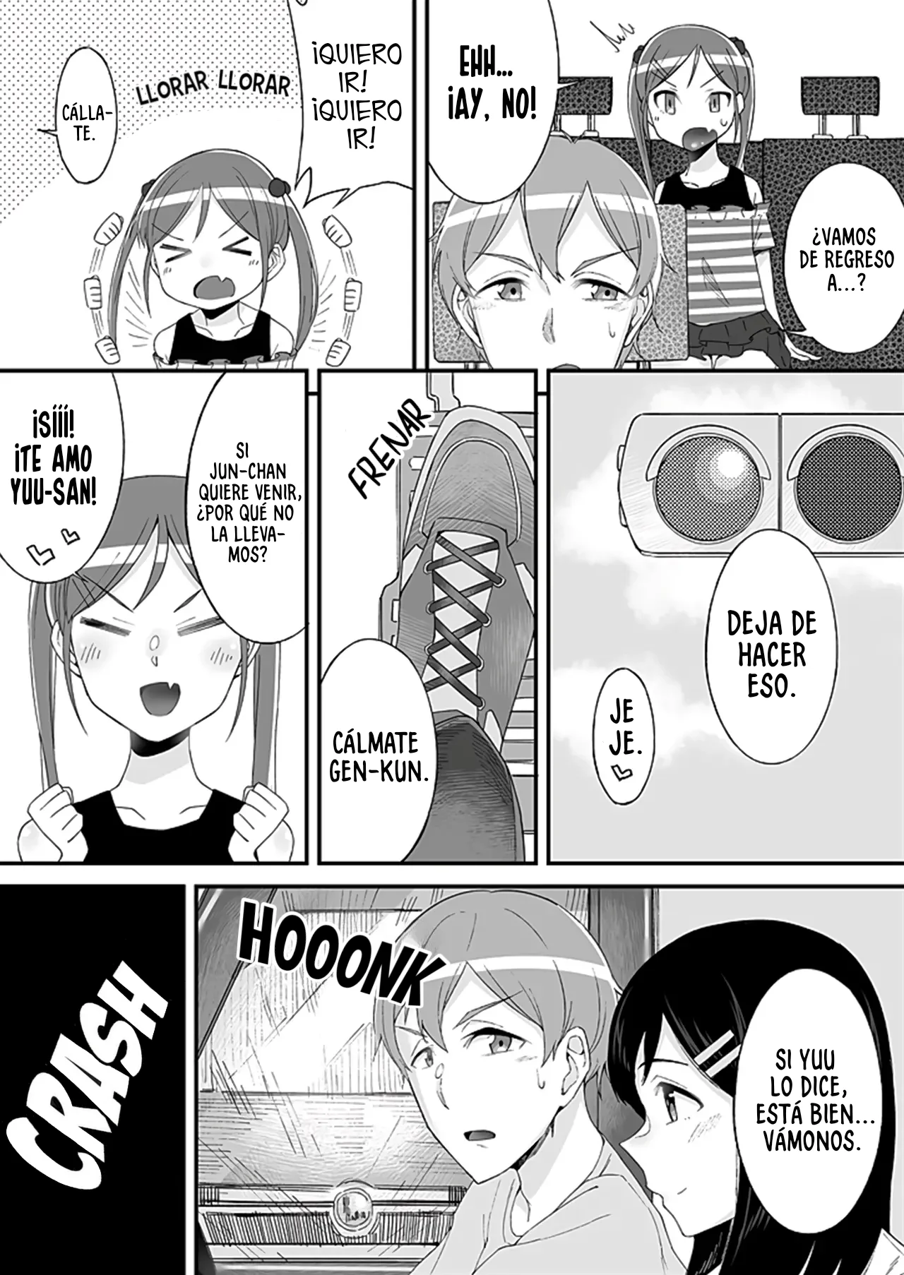 ''Imouto no Karada no Kanojo'' to ''Kanojo no Karada no Imouto'', Docchi no Naka ga Kimochi Ii？1｜Mi Hermana y Mi Novia Cambiaron de Cuerpo, ¿Cuál Interior se Siente Mejor？1 page 9 full