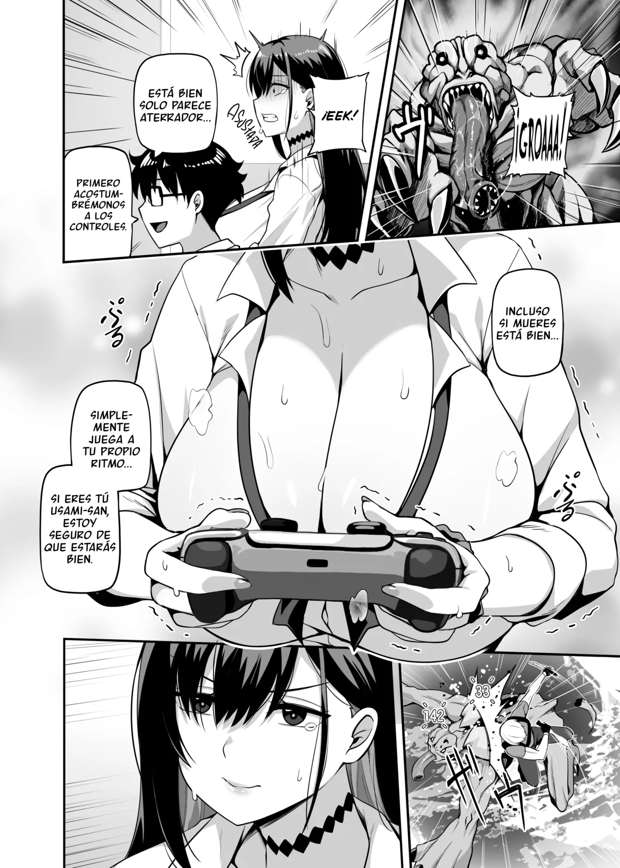 Class No Gal Ga Uchi Ni Kite, Issho Ni Hunting Action Yattemita Ken | El Día que la Gyaru de mi Clase, Vino a mí Casa a Jugar un Juego de Cacería page 7 full