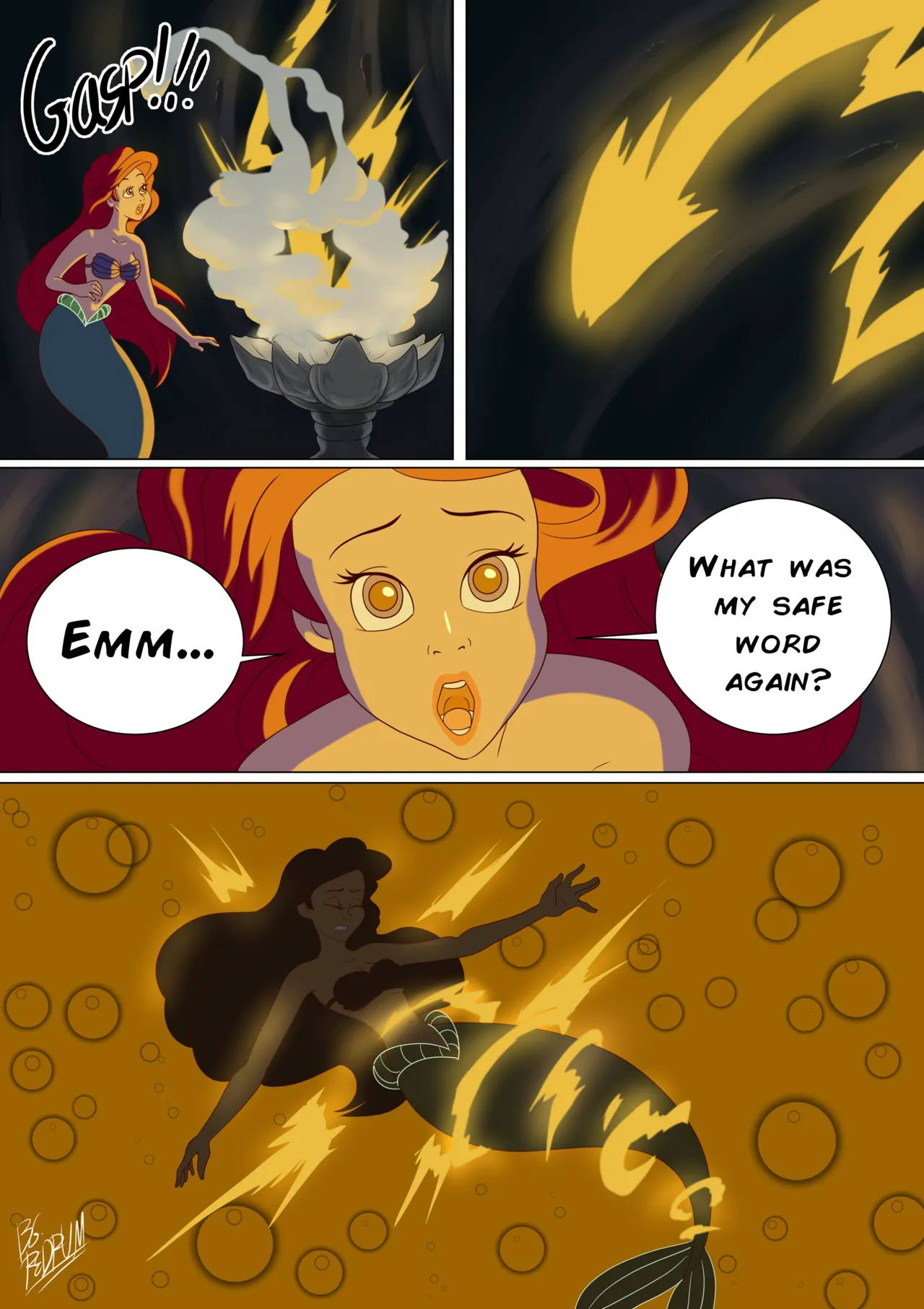 Ariel's transformation page 1 full
