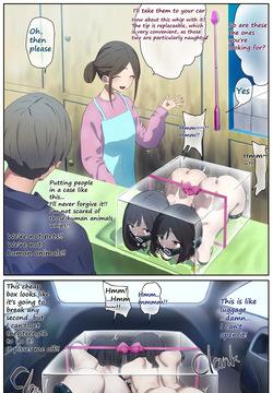 A girl left in a human barn by her friend《Part 3》