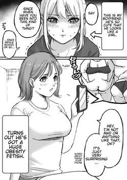 My boyfriend  had a fetish for excess fat