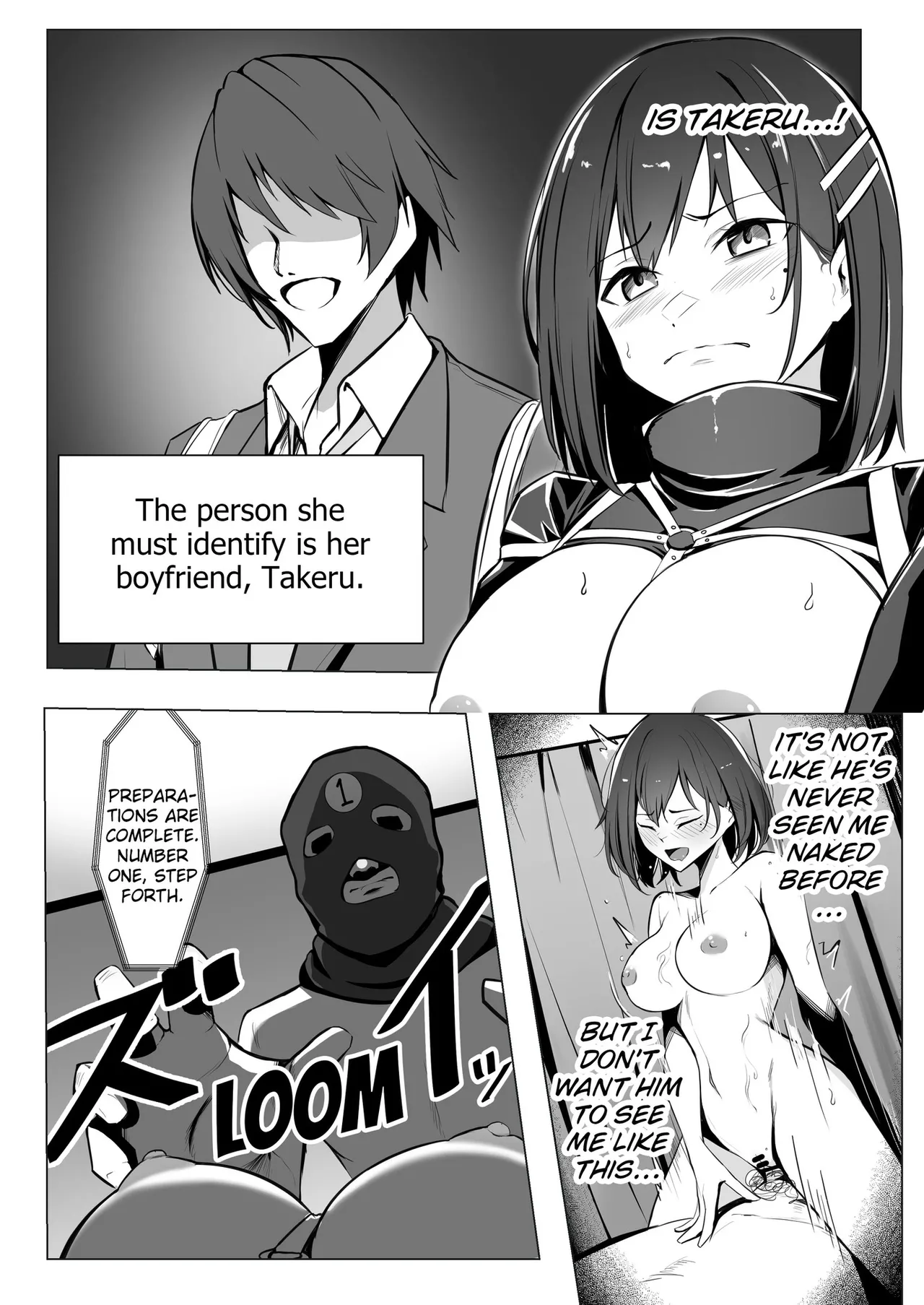 Oshioki Game ~Kyousei Shisetsu de Namaiki Musume o Choukyou Shimasu~ | Punishment Game - Training up a Cheeky Girl at a Sex Facility. page 9 full