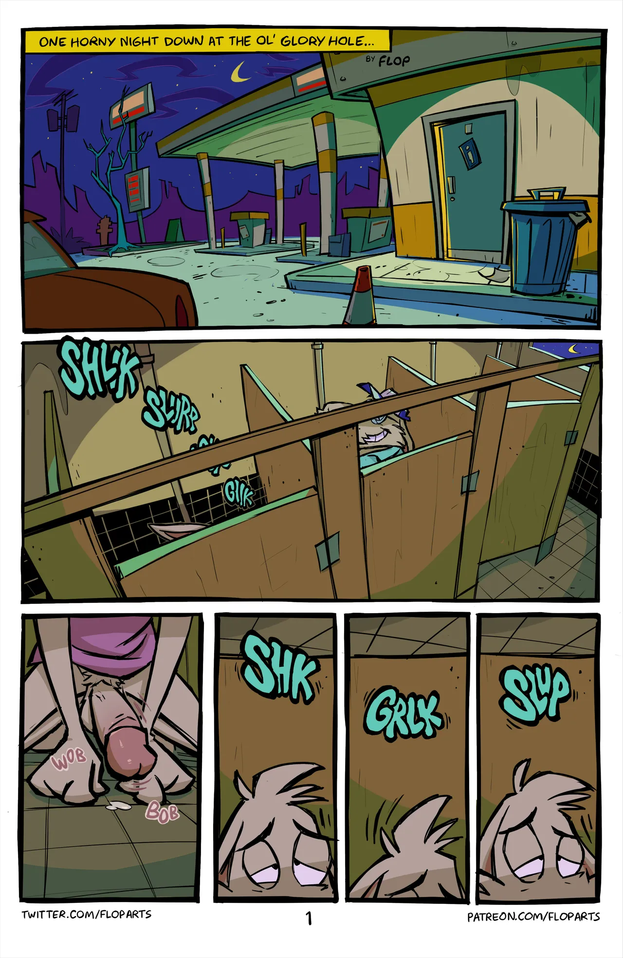 Haunted Gloryhole page 1 full