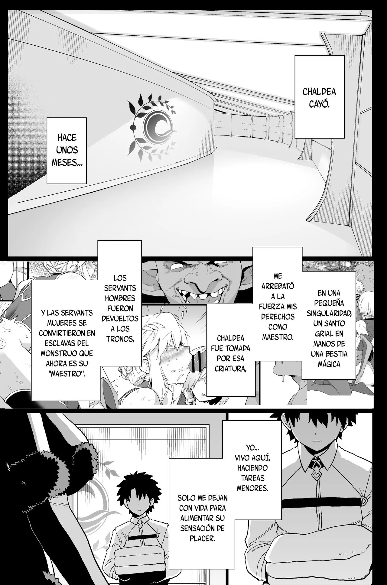 Artoria to Mash, Goblin Kan - Artoria y Mash, Goblin Rape page 7 full